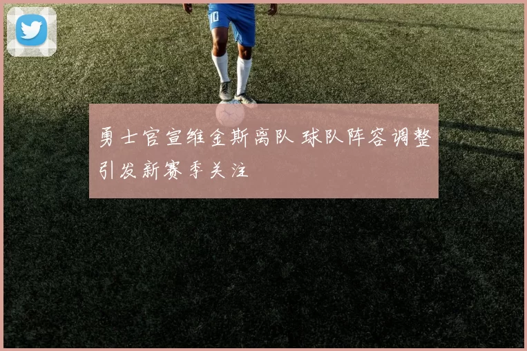 勇士官宣维金斯离队 球队阵容调整引发新赛季关注