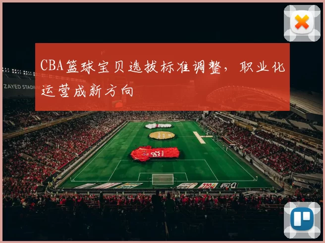 CBA篮球宝贝选拔标准调整，职业化运营成新方向